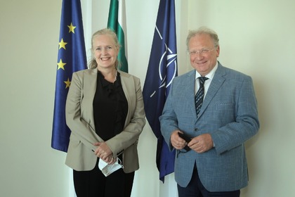 Minister Svetlan Stoev received the Ambassador of Sweden